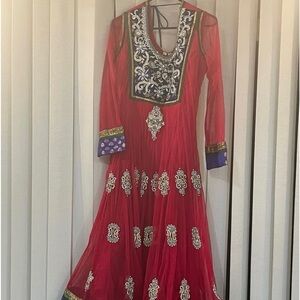 Selling red anarkhali $85 or best offer